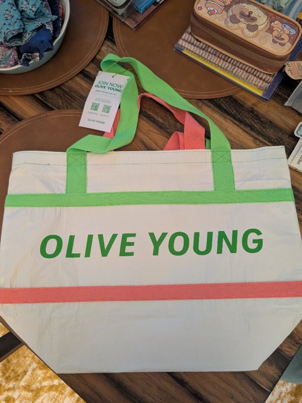 NWT Olive Young tote